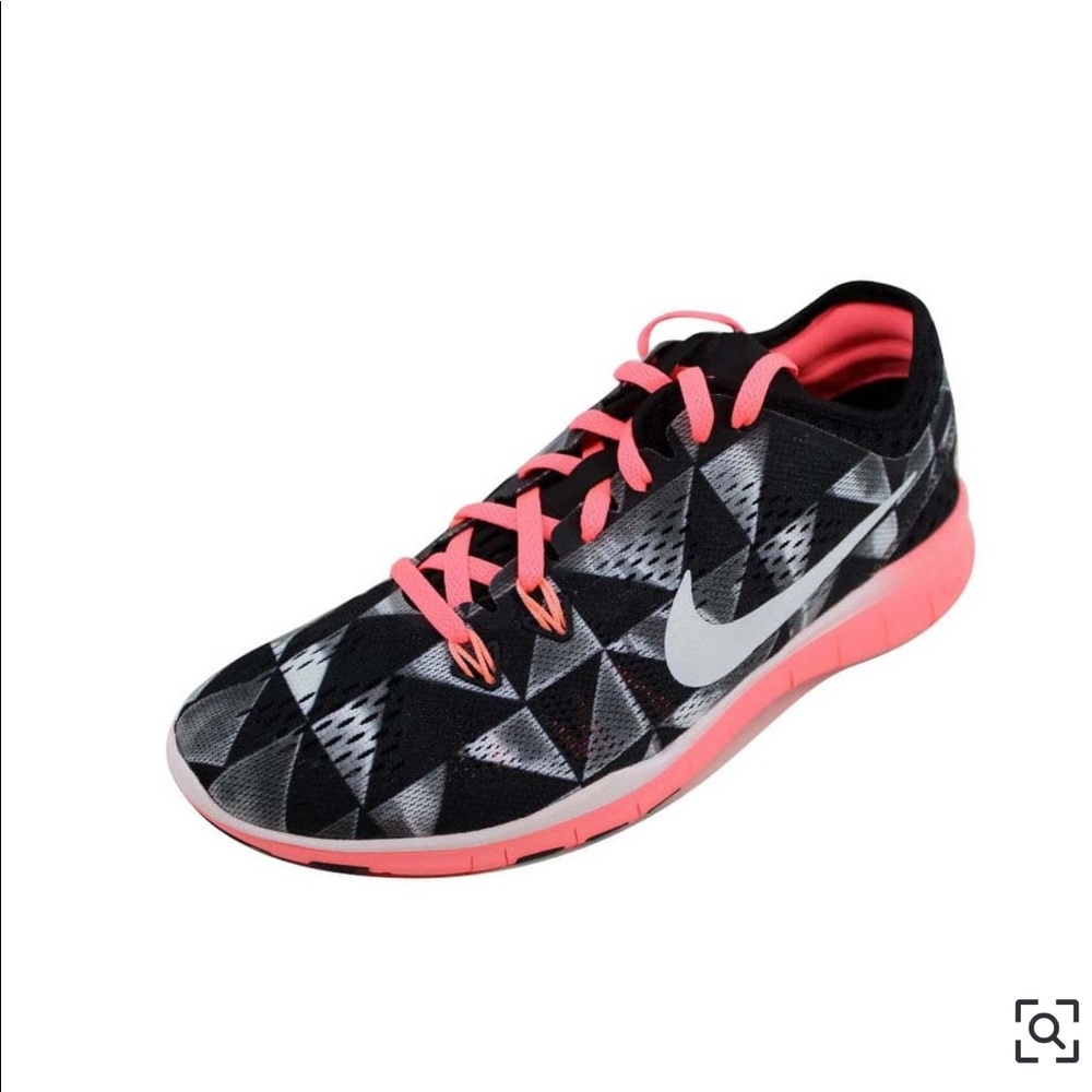 Nike Free Run 5.0 Black/White-Lava Glow 704695-006